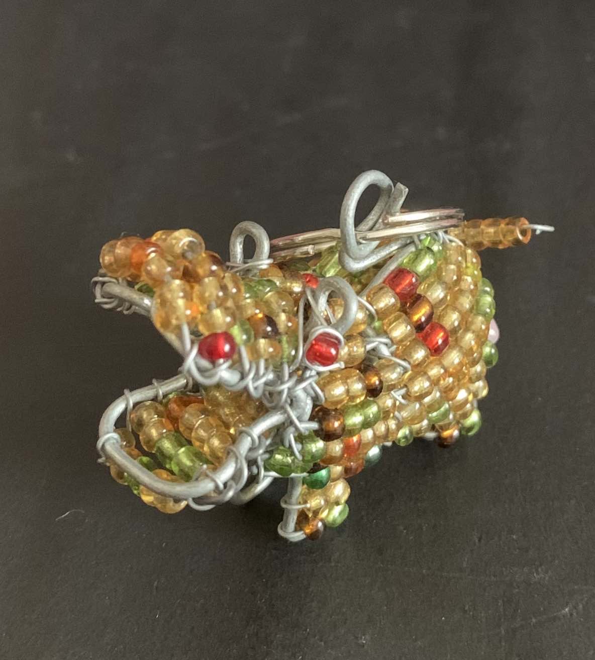 Beaded Key Ring