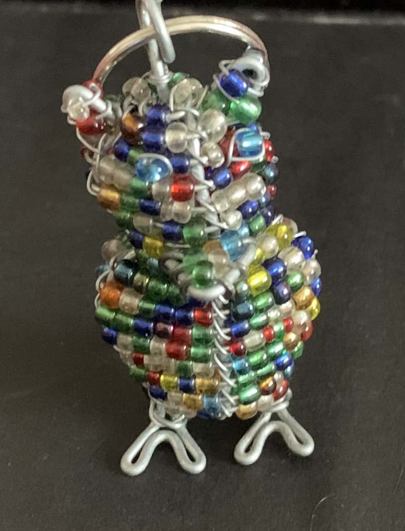 Beaded Key Ring