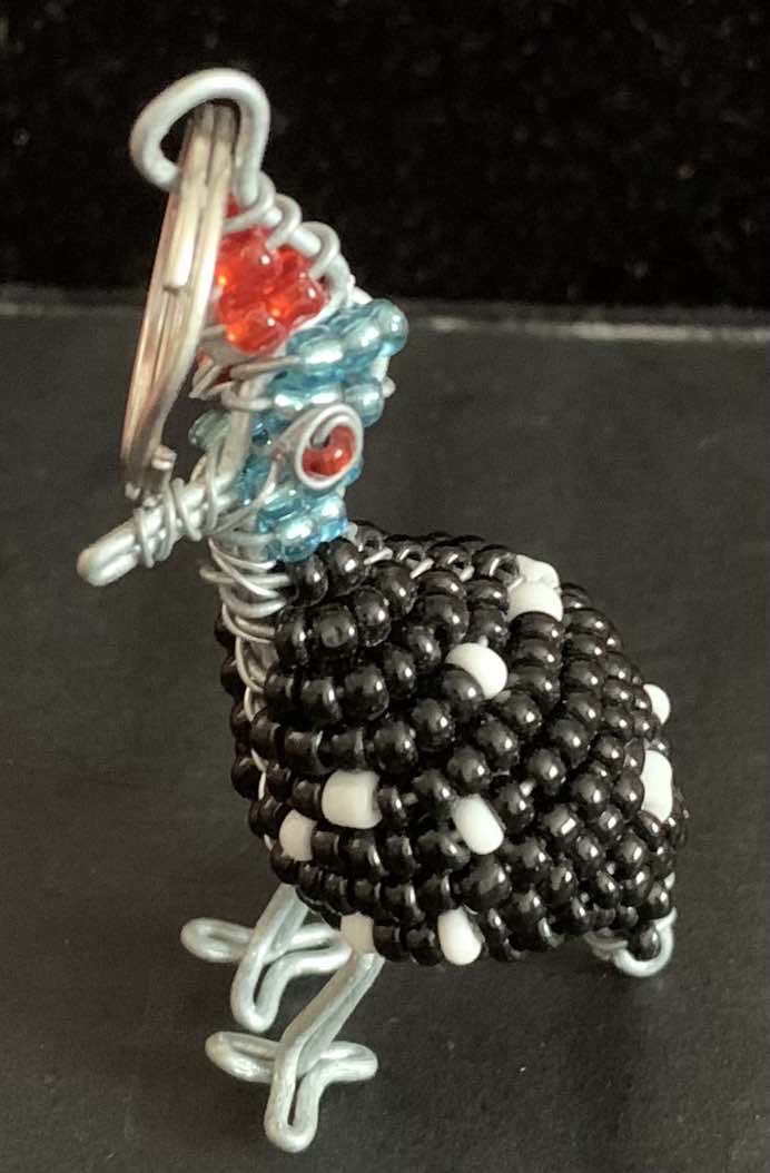 Beaded Key Ring
