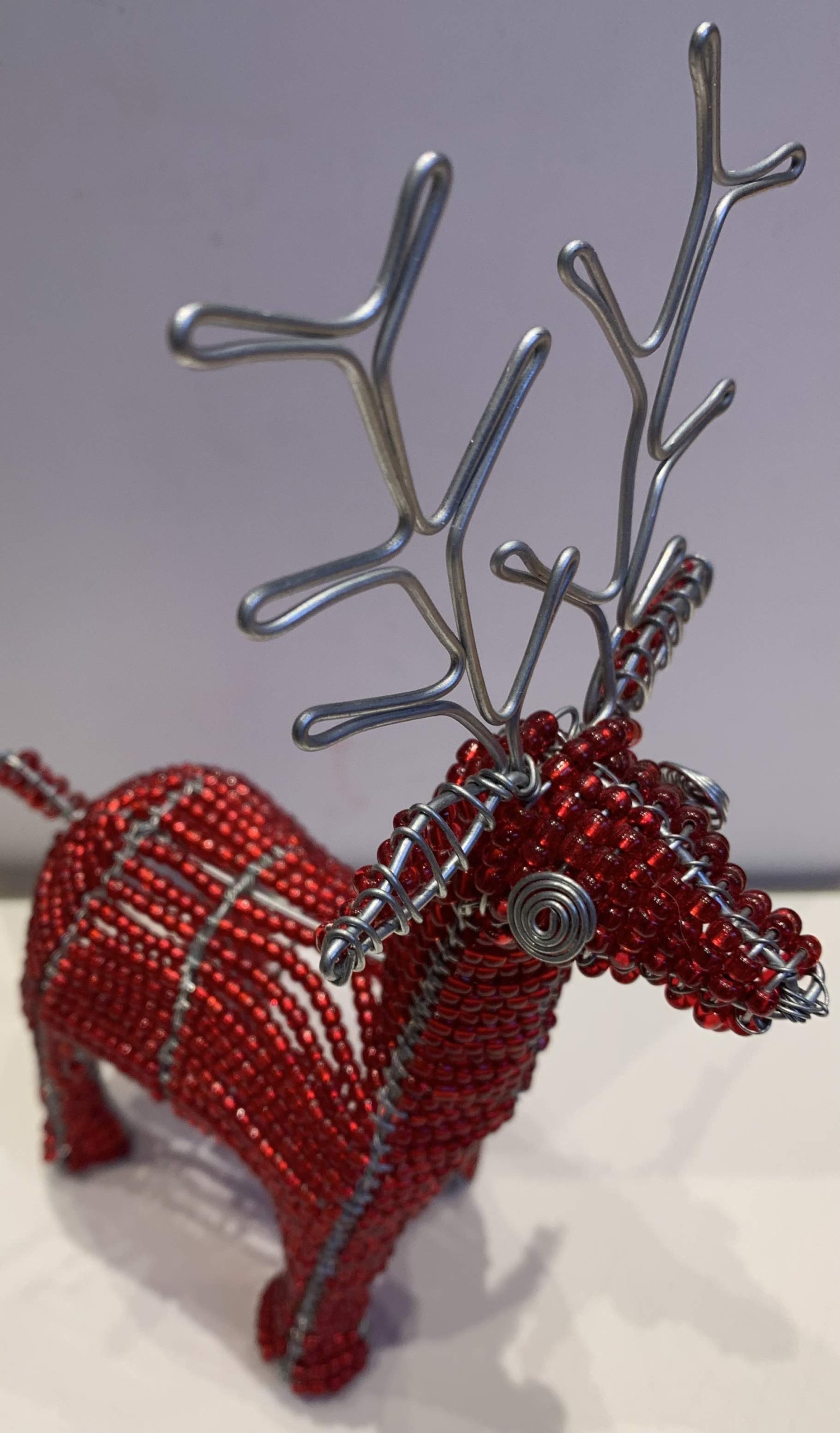 Beaded Reindeer - Extra Large